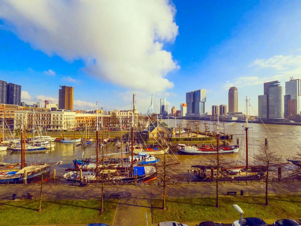 Luxurious Central Studio In Monumental Warehouse Rotterdam Exteriér fotografie